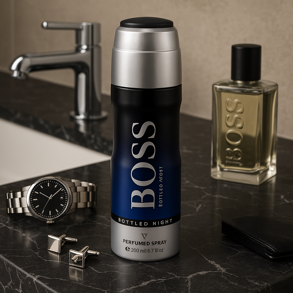 BOSS Bottled Night Perfumed Spray for Men (200ml)