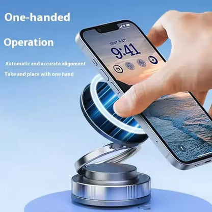 Vacuum Suction Foldable Mobile Phone Holder